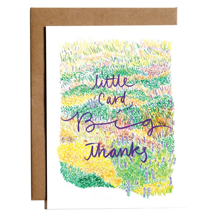 Thank You Card | Little Card Big Thanks for wholesale by everybuddy