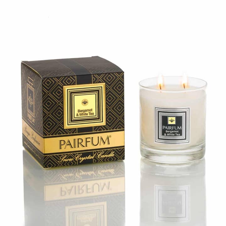 Snow Crystal - Velas perfumadas - Bergamota y té blanco para venta al por mayor de Pairfum London