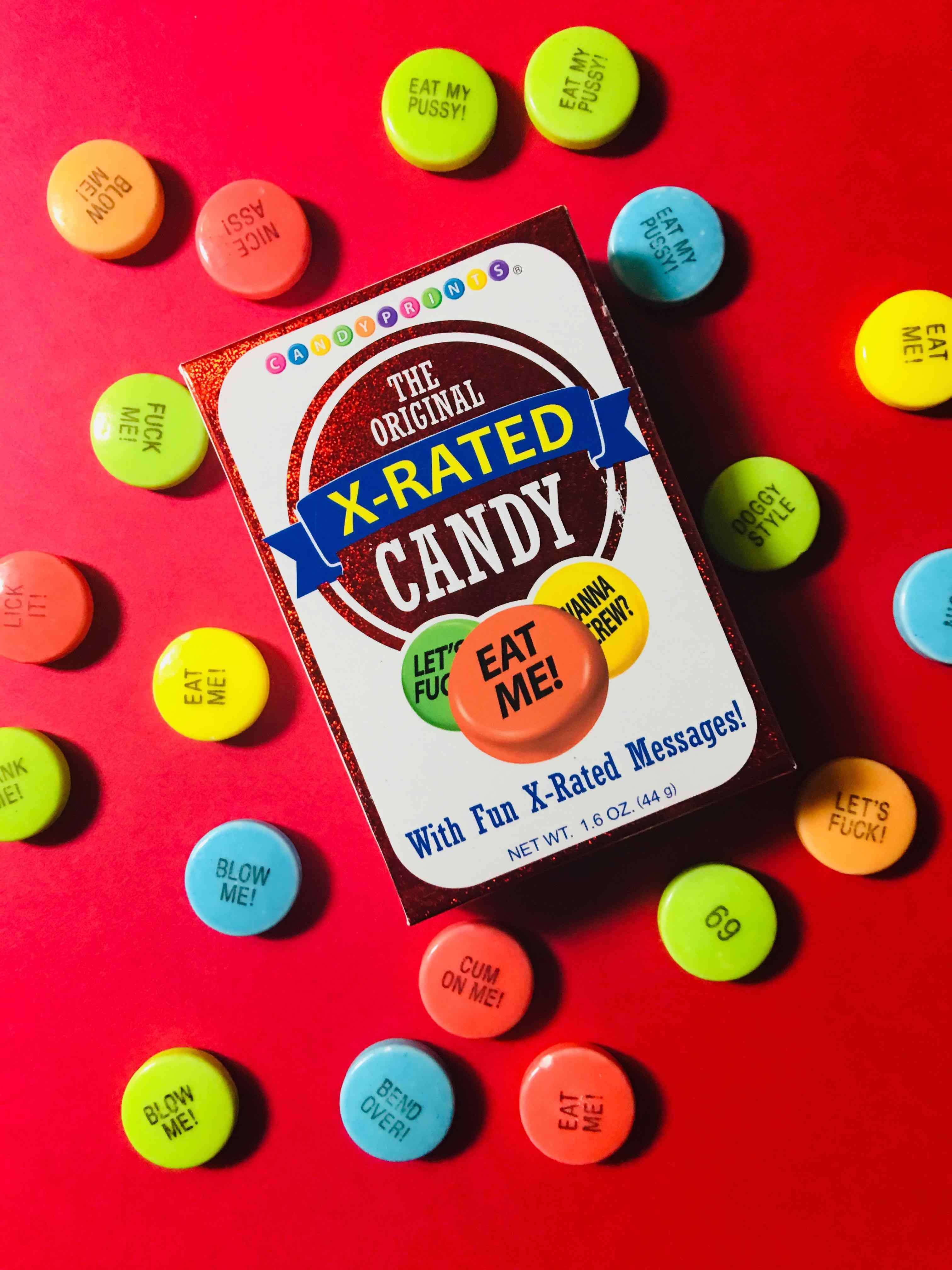 Little Genie Productions - Wholesale Hard Candy - Original X-Rated Candy Display of 63