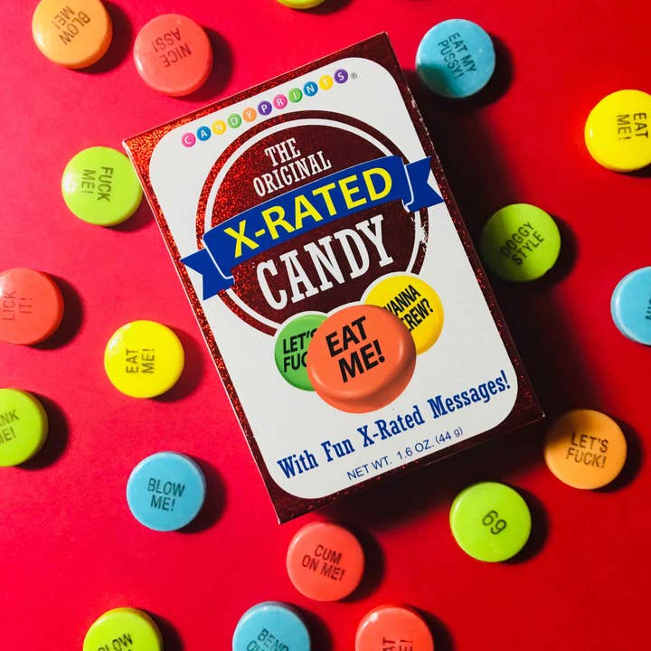 Little Genie Productions - Wholesale Hard Candy - Original X-Rated Candy Display of 63