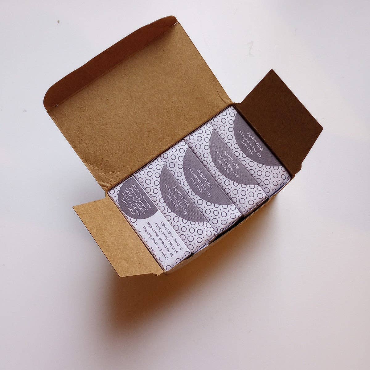 Ten Thousand Villages - Wholesale Shampoo Puck/Solid Shampoo - Balance Blue Clay Shampoo Bar *8