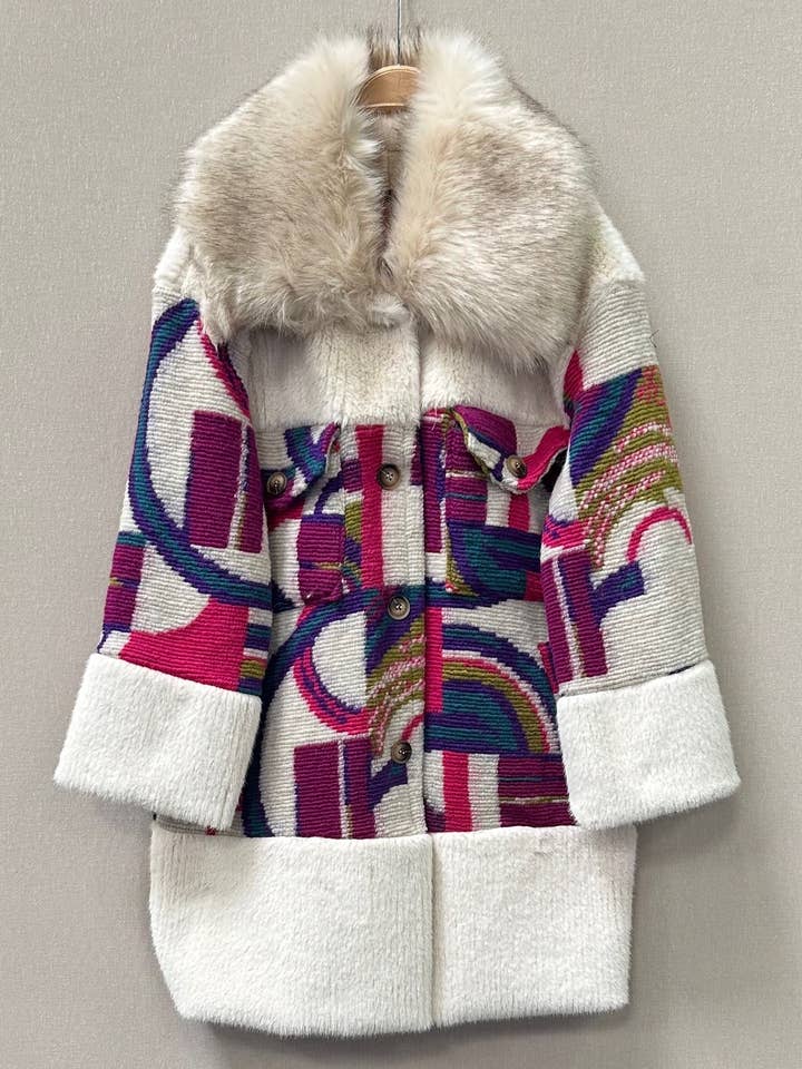 SWEET MAGIC MODA Y COMPLEMENTOS - Wholesale Fur/Faux Fur Coat - Women's - FAUX FUR COAT5