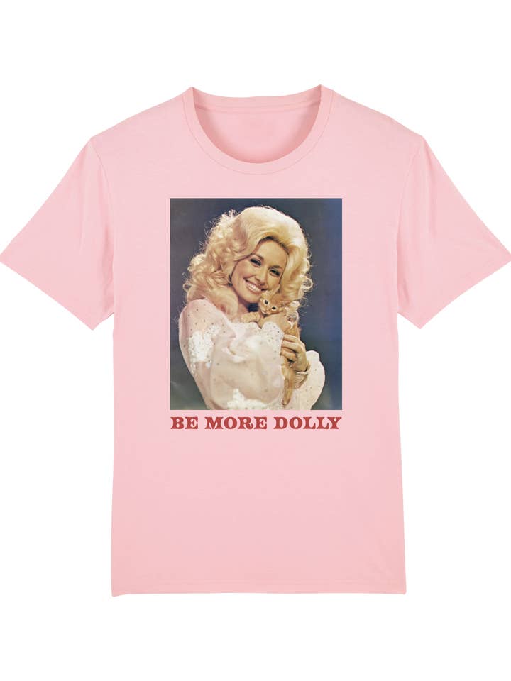 Be More Dolly T-Shirt by Brandt for wholesale by Family Store UK