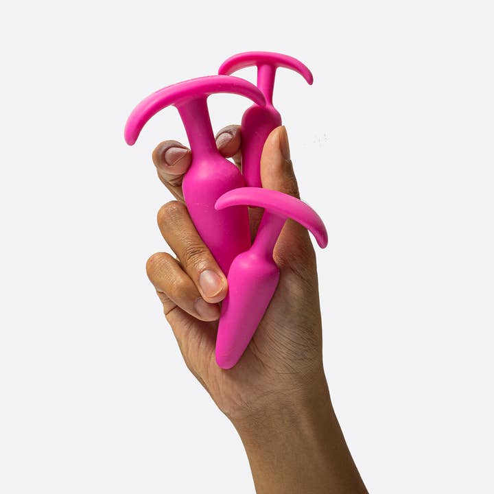 Hello Cake - Wholesale Sex Toy - Tush Pops Premium Trio Butt Plugs5