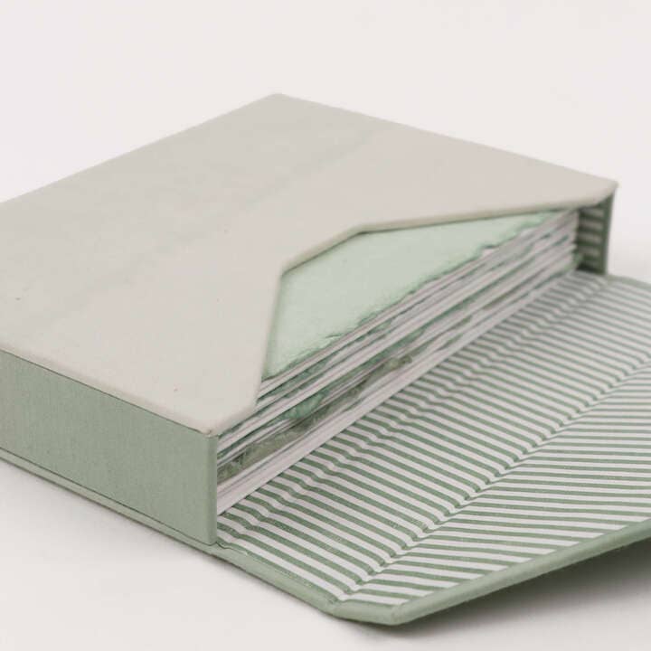 Craft Boat - Wholesale Stationery/notecard set - NATURALLY DYED KEEPSAKE NOTE CARD BOX SET MULBERRY2