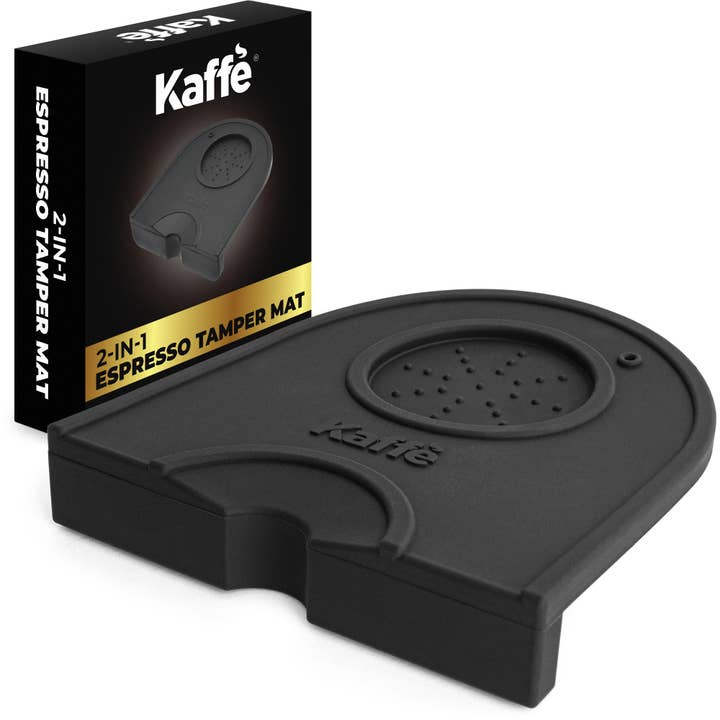 Kaffe - Wholesale Kitchen tool/gadget - Kaffe 2-in-1 Espresso Tamping Mat - Silicone, Anti-Slip Base