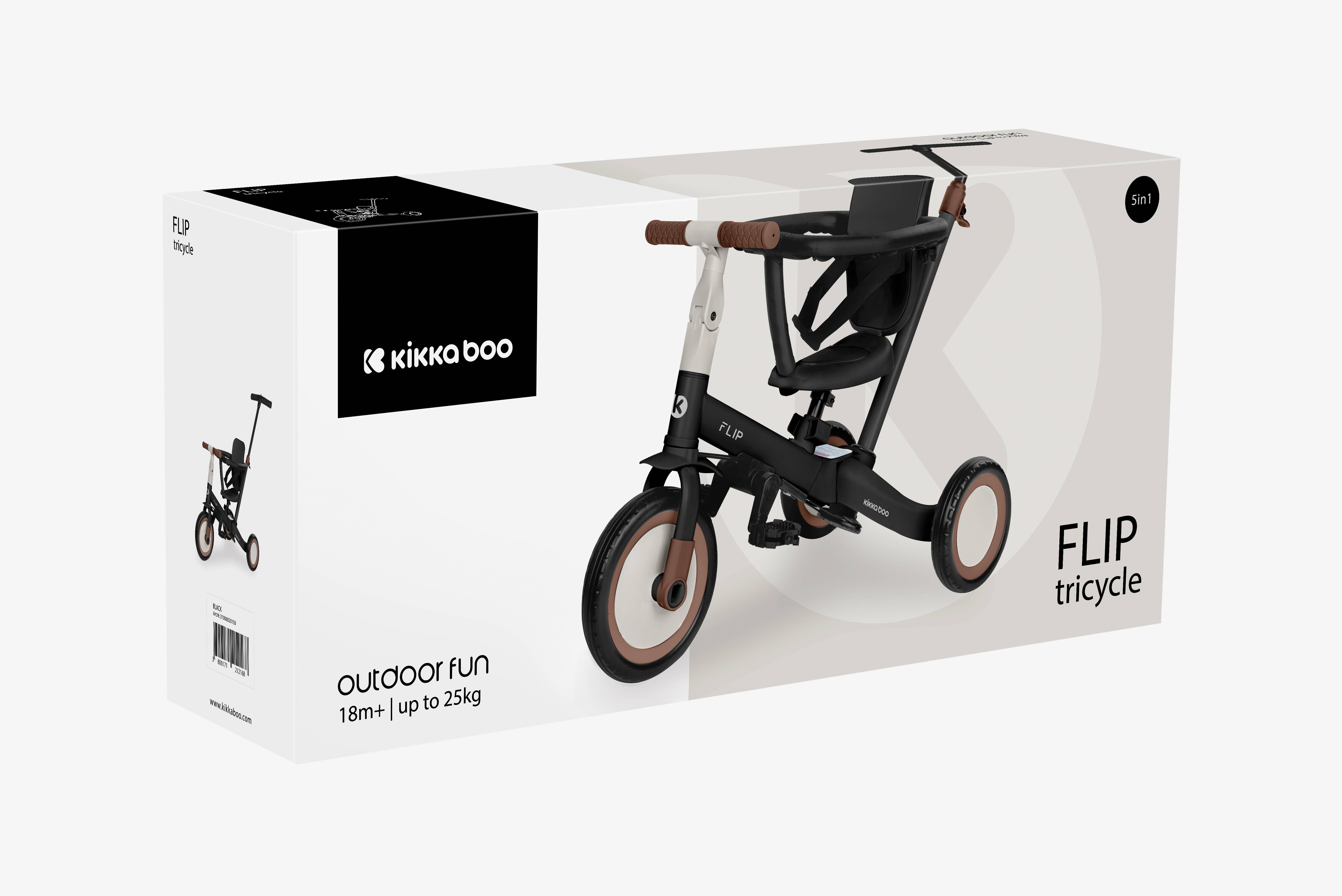 Kika Group Ltd. - Vente Vélo et trottinette – enfant - Tricycle 5 en 1 Flip9