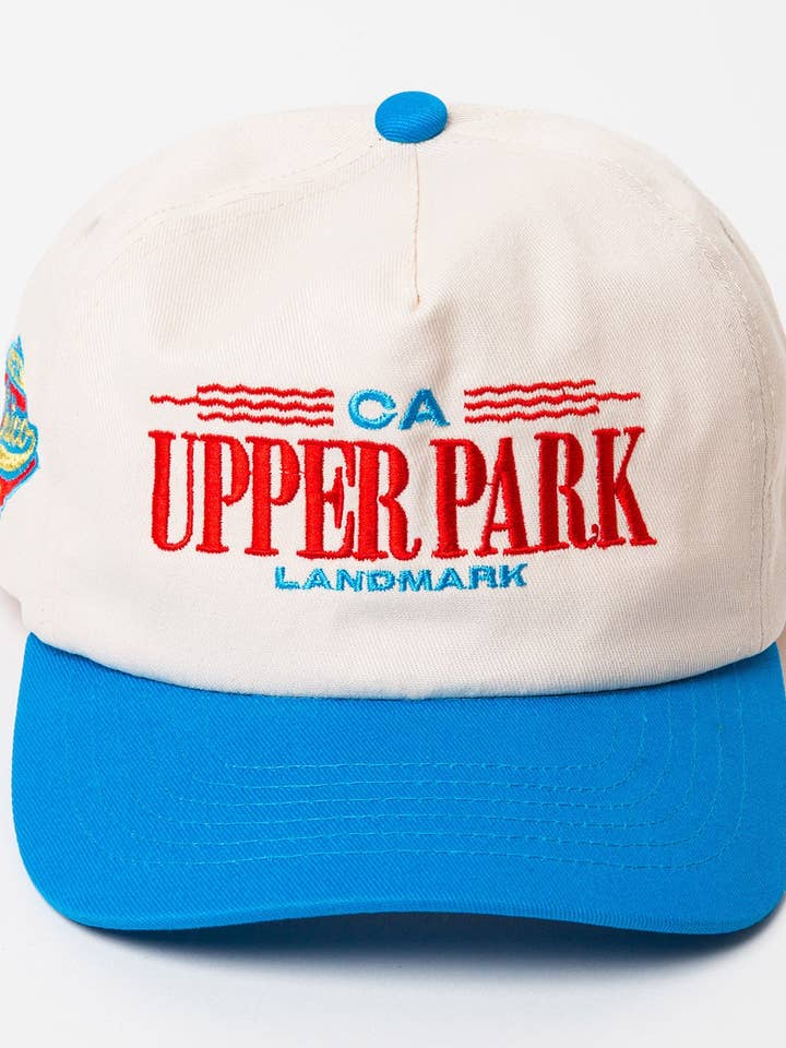 Memphis Vintage Style Two Tone Hat for wholesale by Upper Park Clothing