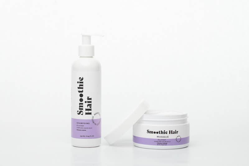 Smoothie Hair - Vente Ensembles shampoings et après-shampoings - SHAMPOING & MASQUE ECLATANT - COLOR HOLD -  CHEVEUX COLORES2
