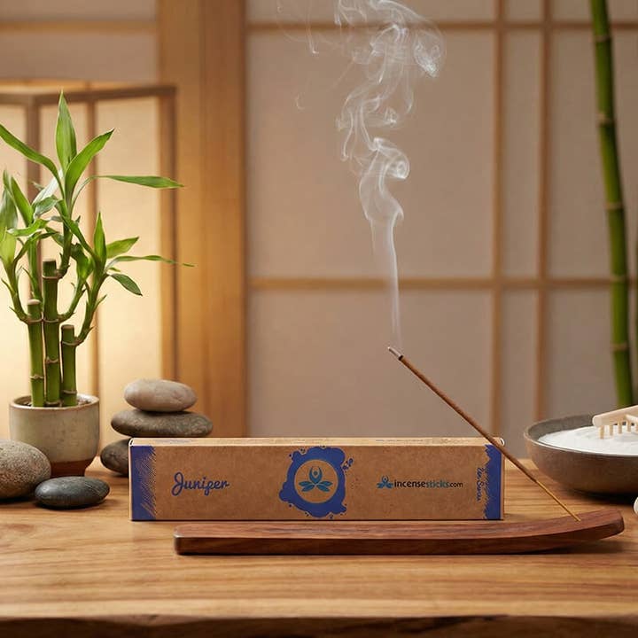 Incenso de Zimbro 8" 12 Paus por atacado de Incense Sticks