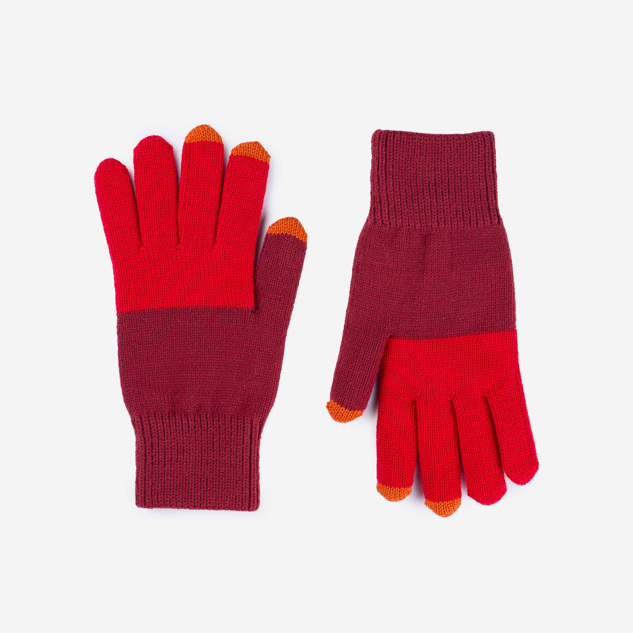 VERLOOP | knits - Wholesale Handschoenen - Dames - Kleurblok Brei Touchscreen Handschoenen21