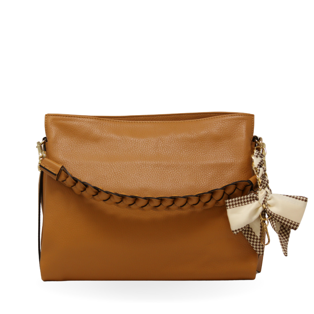 German Fuentes Handbags - Wholesale Shoulder Bag - Women's - GF1953 CAMEL+ CBS-40 BEIGE1