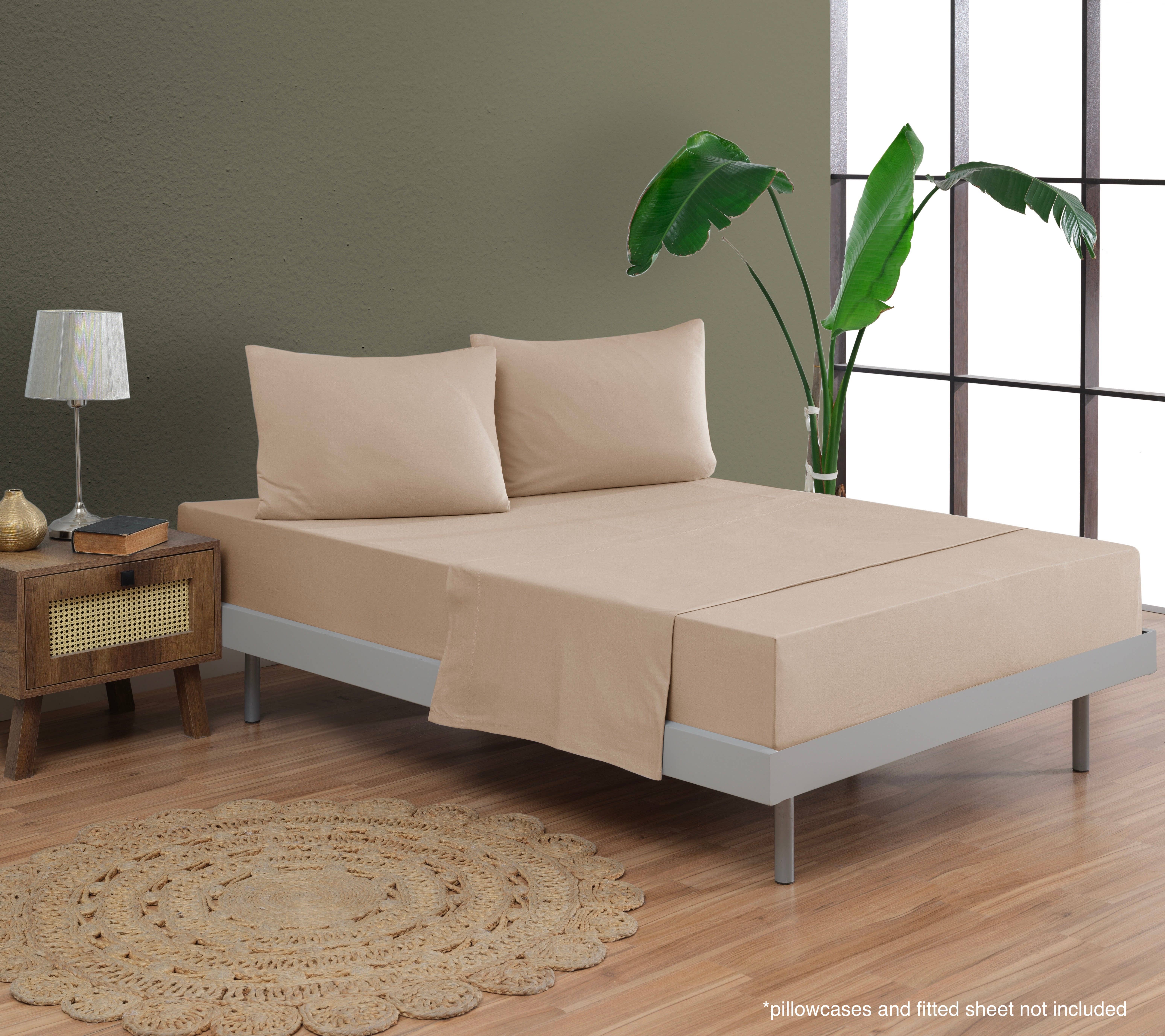 Venice Home - Wholesale Flat Sheet - 100% Cotton Jersey Single Flat Sheet17