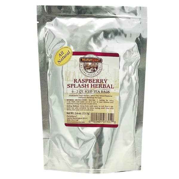 Raspberry Splash Iced Tea 6tb Pack for wholesale by MARKETSPICE