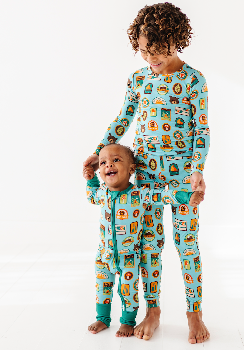 Bird & Bean® - Venta al por mayor Conjunto de pijama - Niños - Pijama de bambú para niños: exploremos7