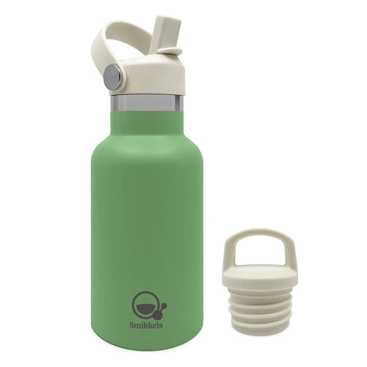 Smikkels - Wholesale Water Bottle - Stainless steel thermos water bottle with new straw lid - 350ml1
