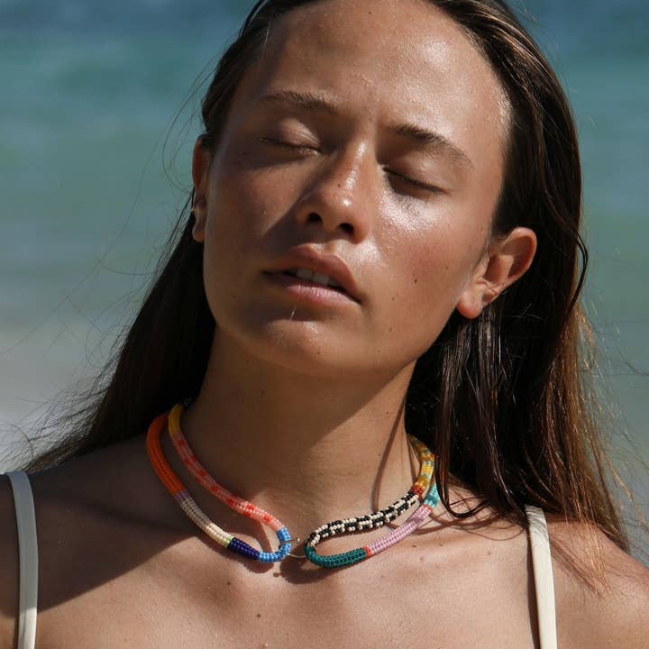 Cuerda Necklace for wholesale by Kisiwa