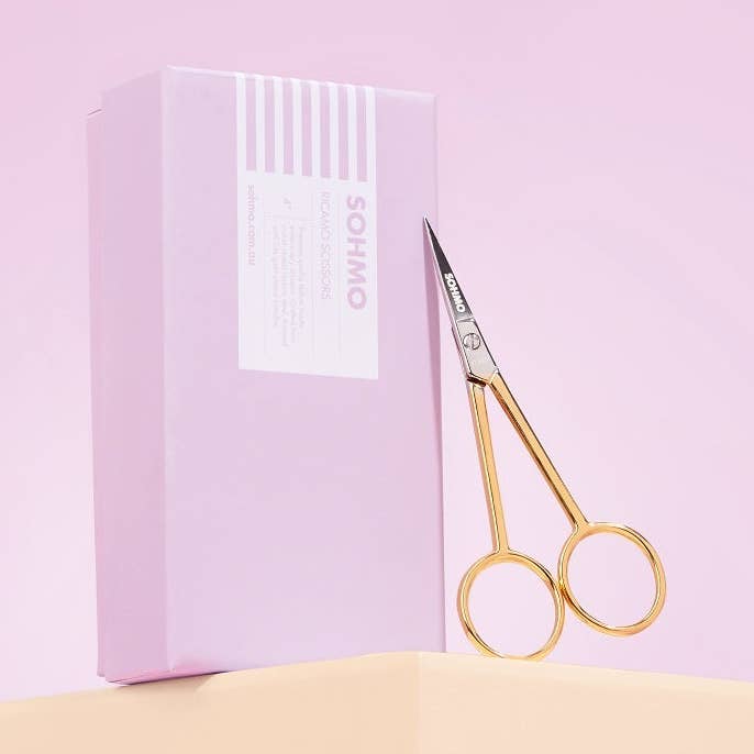 SOHMO - Wholesale Schaar - SOHMO Ricamo borduurschaar 4" - goud0