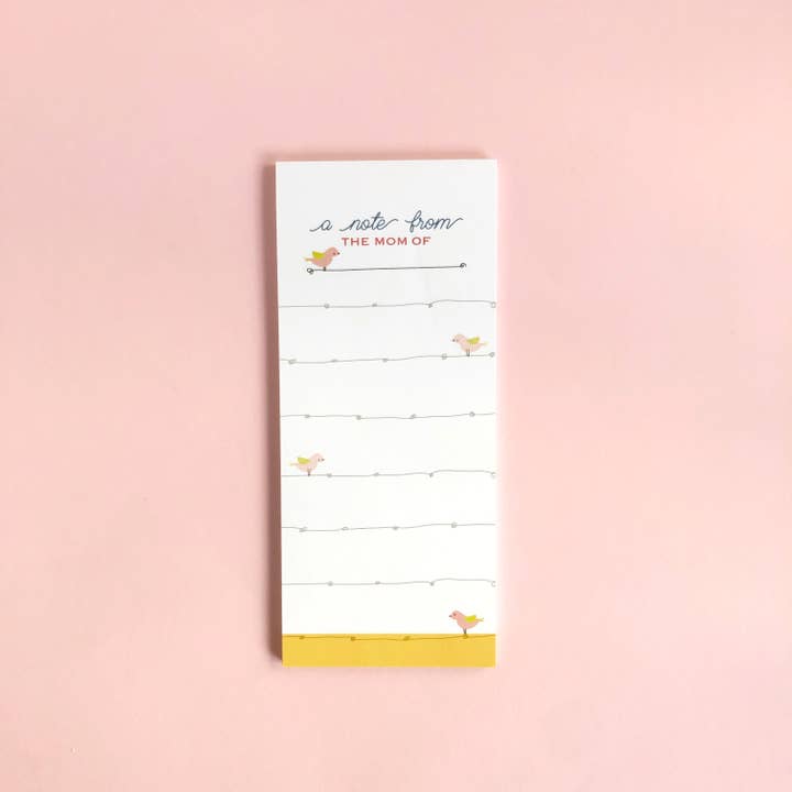 Birdie Mom - Blocco note, 4 unità per la vendita all'ingrosso da parte di Label Circus