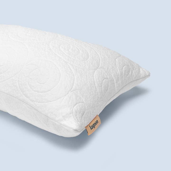 The Puffin | Medium Soft Down Alternative Microfiber Pillow for wholesale by Lagoon Sleep Inc
