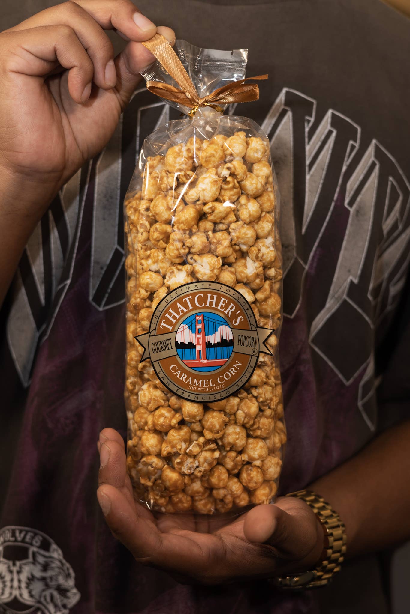 Thatcher's Gourmet Popcorn - Wholesale Popcorn - 8 oz Caramel Popcorn2