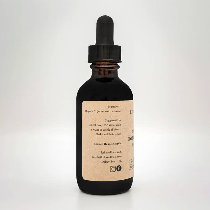 Keha Wellness – wholesale Tincture – Muscle Ease - St Johns Wort Tincture - Herbal Extract