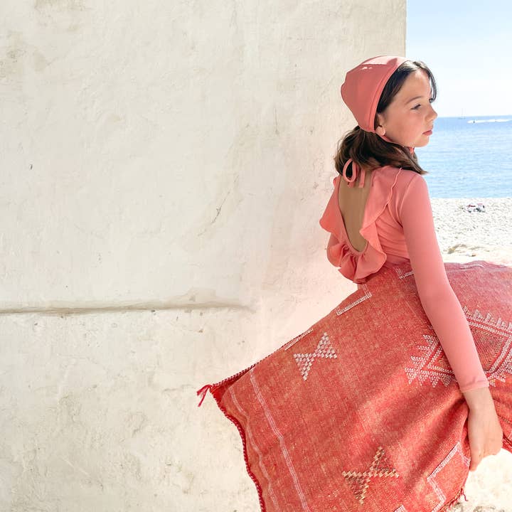 MAILLOT DE BAIN PALMA EN CORAIL pour la vente par Casa Blue Swim