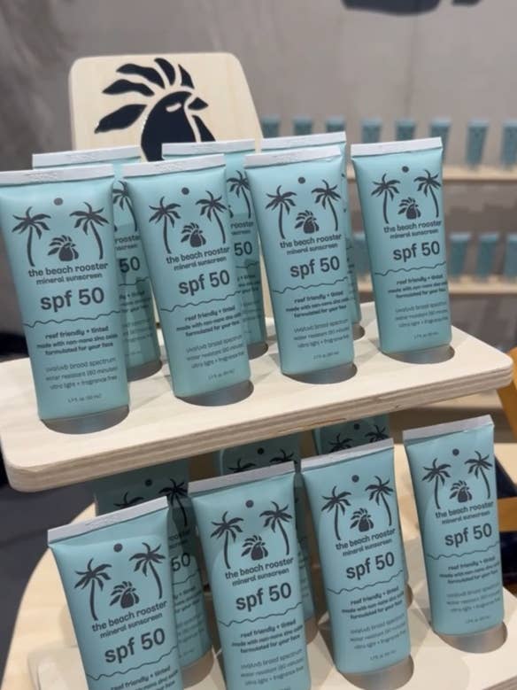 high performing tinted mineral sunscreen for wholesale by The Beach Rooster