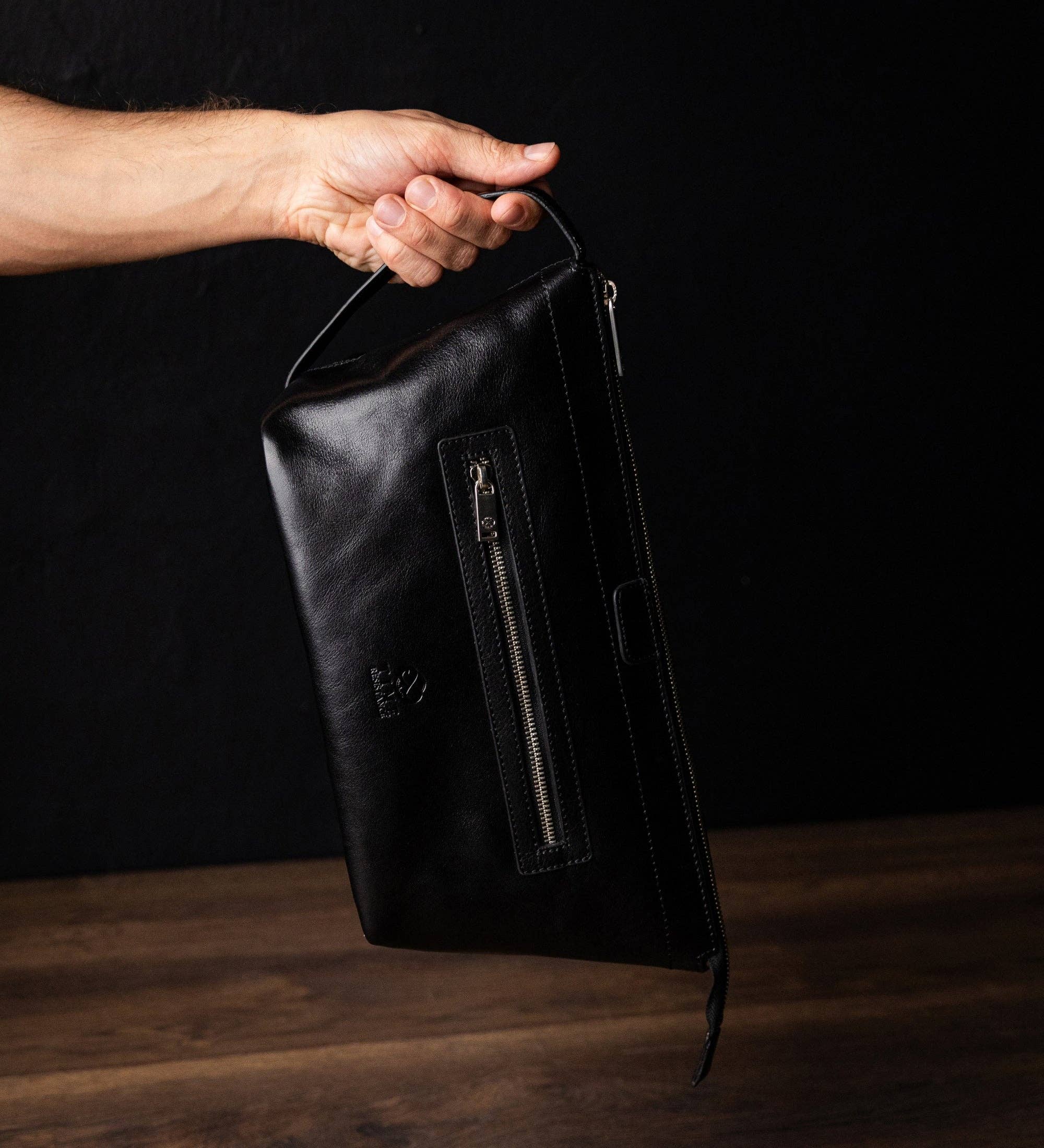 Time Resistance – Großhandel Schmink-/Kosmetiktasche – Leder-Kosmetiktasche Dopp-Kit - Ragtime16