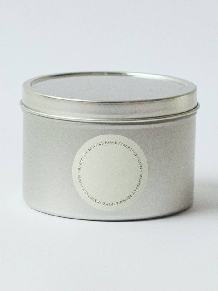 Private Label Customisable 250ml Tin Candle for wholesale by Own