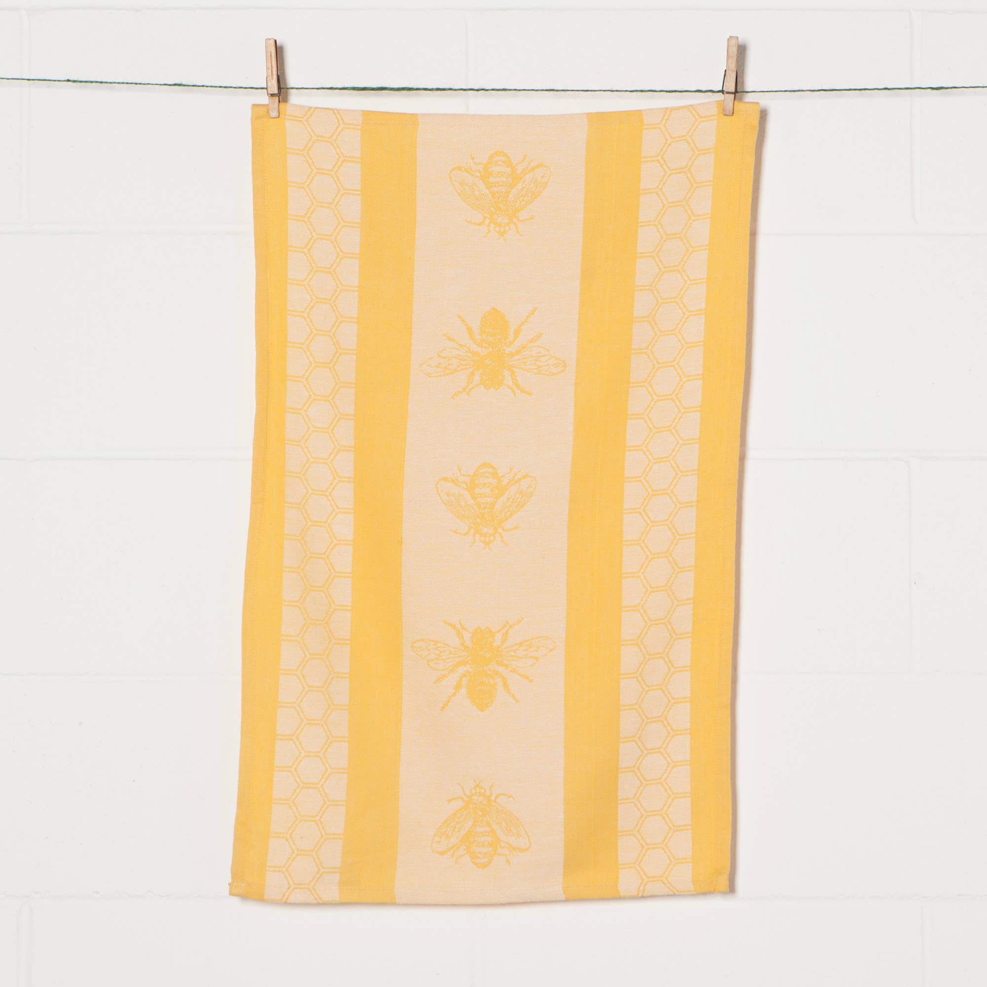 Danica Brands – wholesale Tea towel – Honeybee Jacquard Dishtowel2