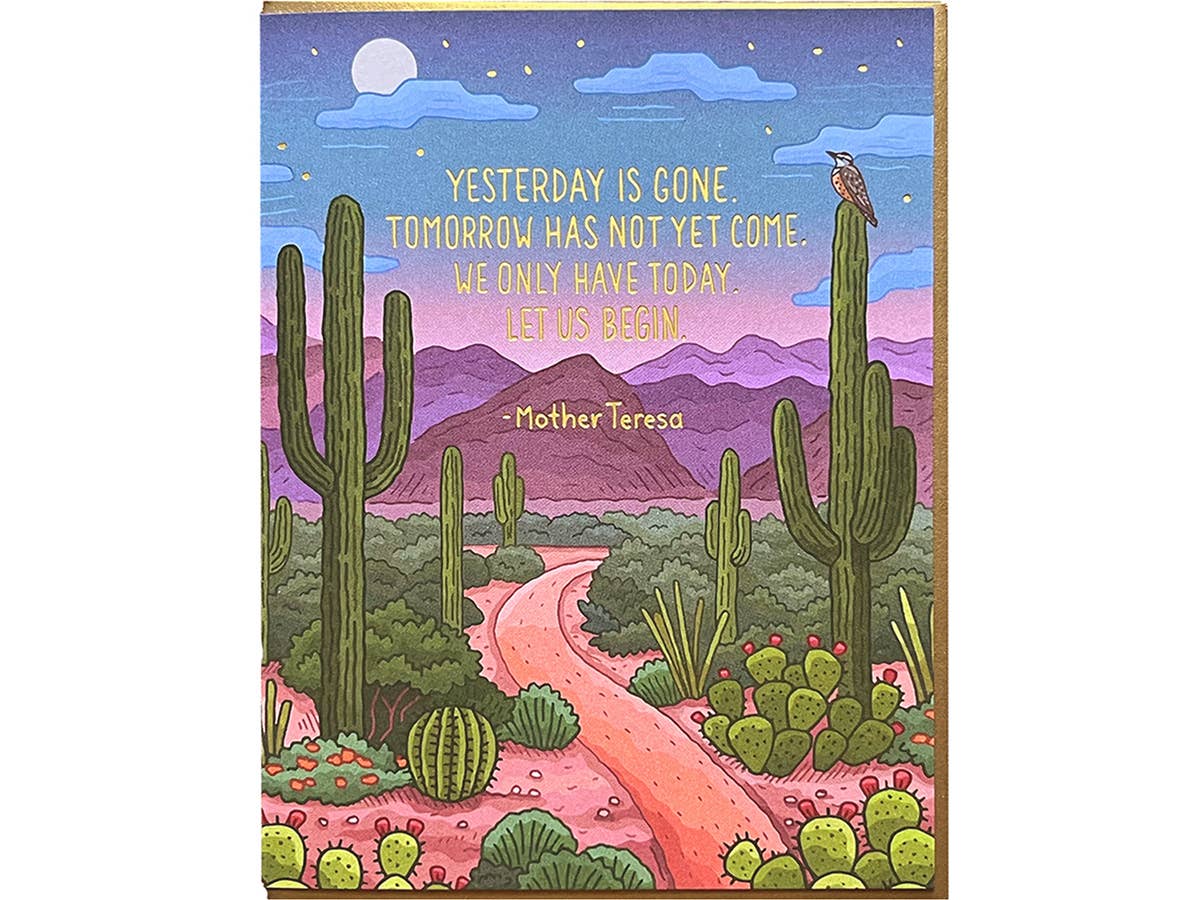 Noteworthy Paper & Press - Wholesale Everyday Greeting Card - Mother Teresa Quote Card0