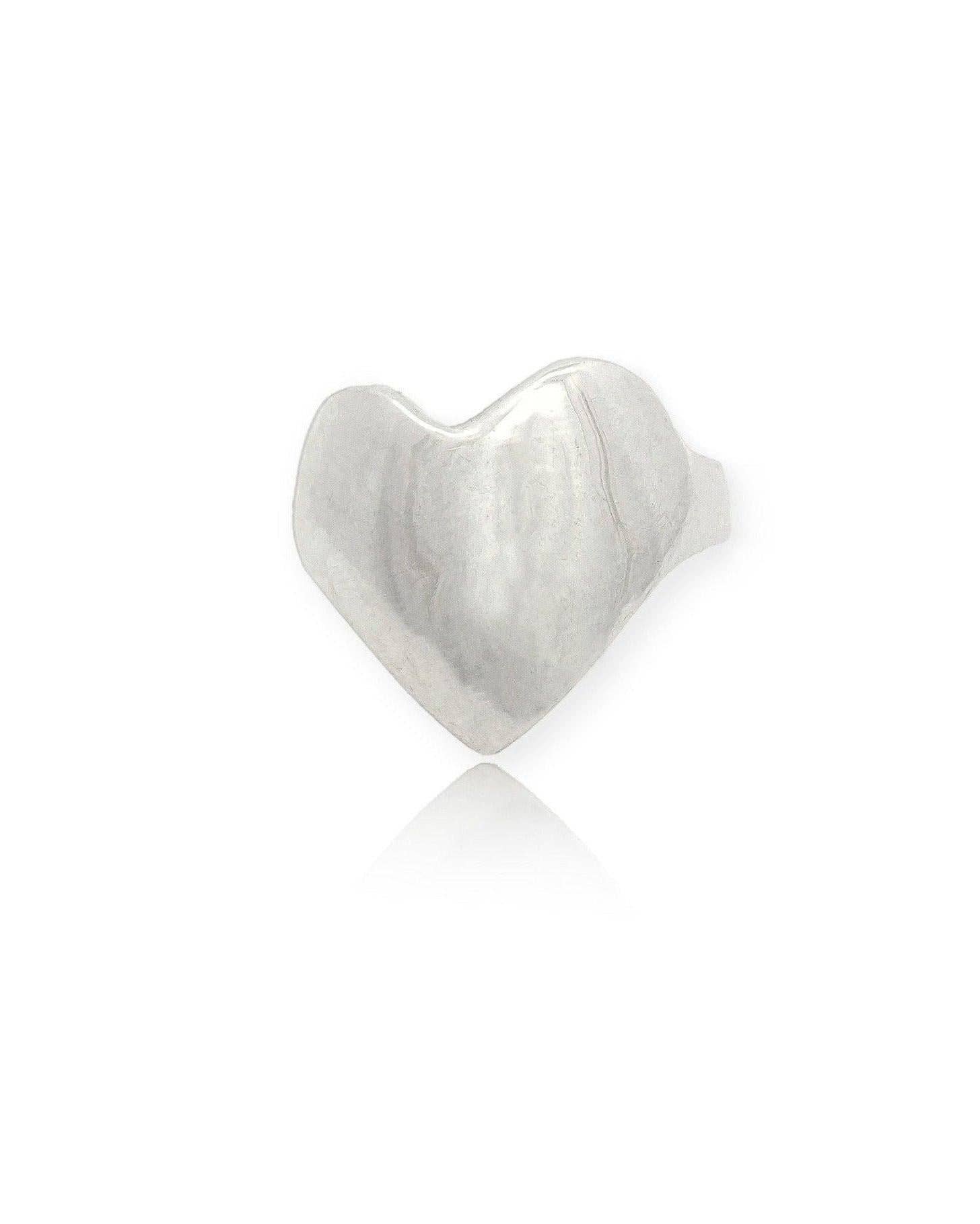 Dea Dia - Wholesale Signet Ring - Eros Silver Heart Signet Ring0