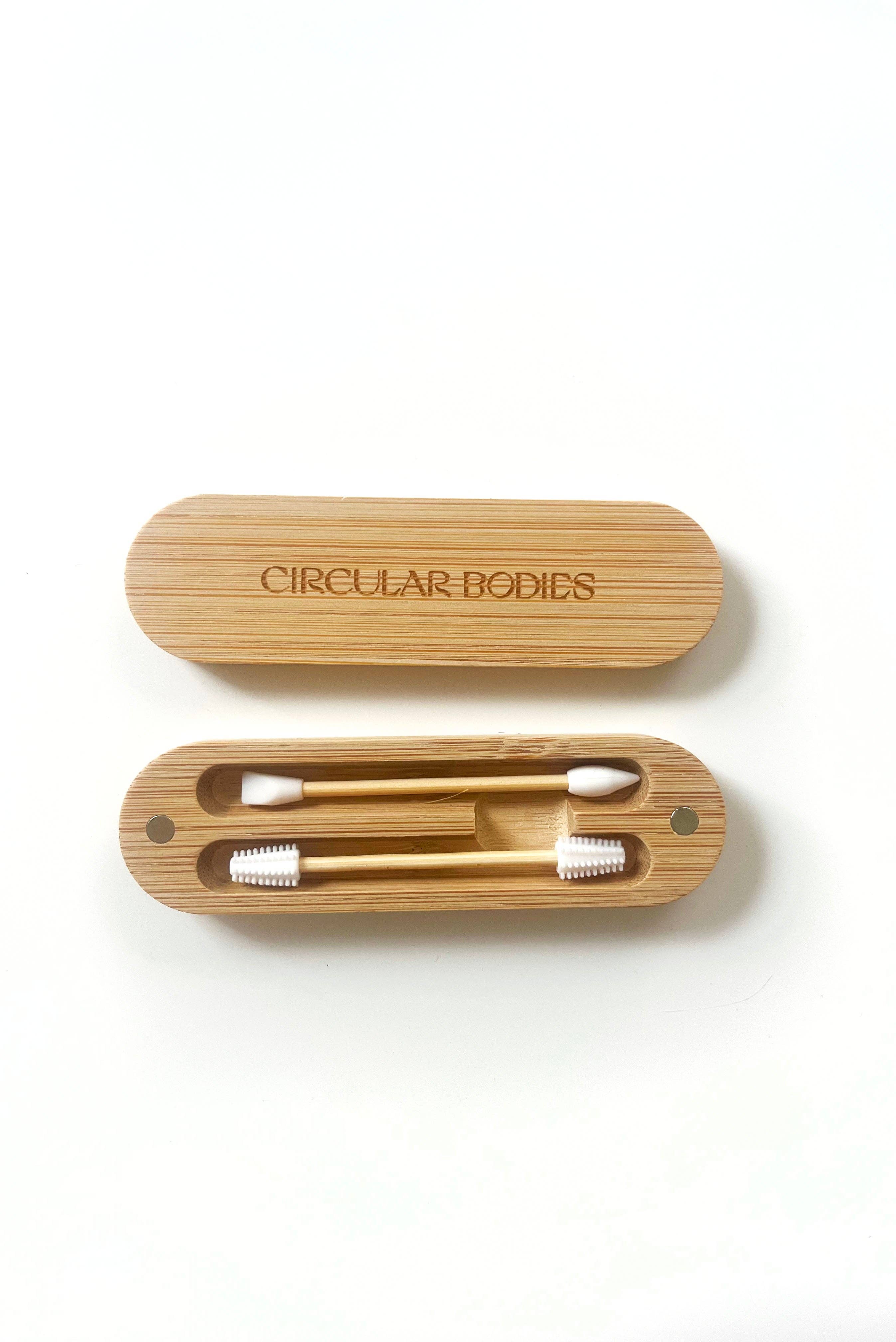 Circular Bodies - Wholesale Cotton Swab/Q-Tip - Reusable Silicone Cotton Swabs for Ear Cleaning and Makeup2