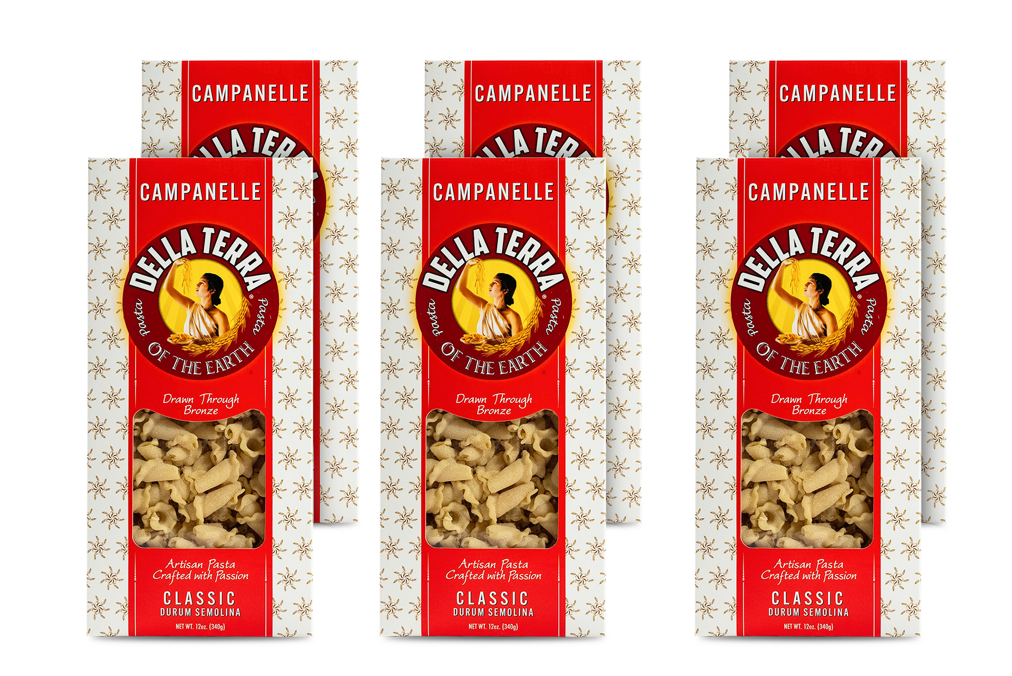 Della Terra Pasta - Wholesale Pasta - Campanelle Pasta1