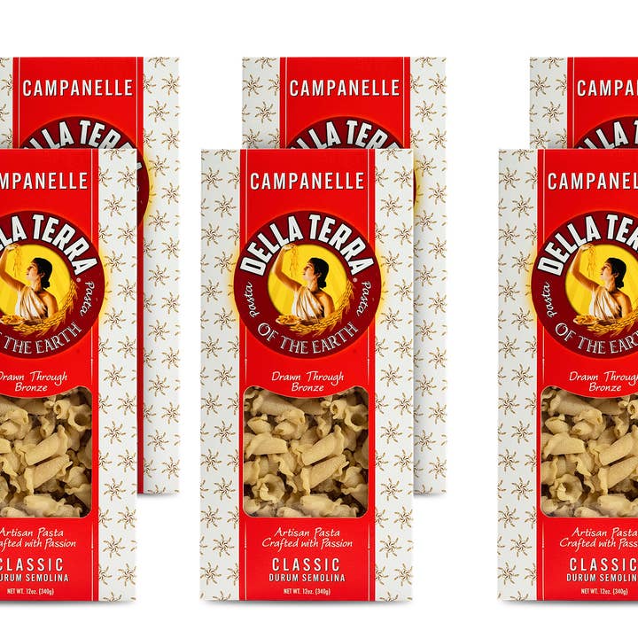 Della Terra Pasta - Wholesale Pasta - Campanelle Pasta1