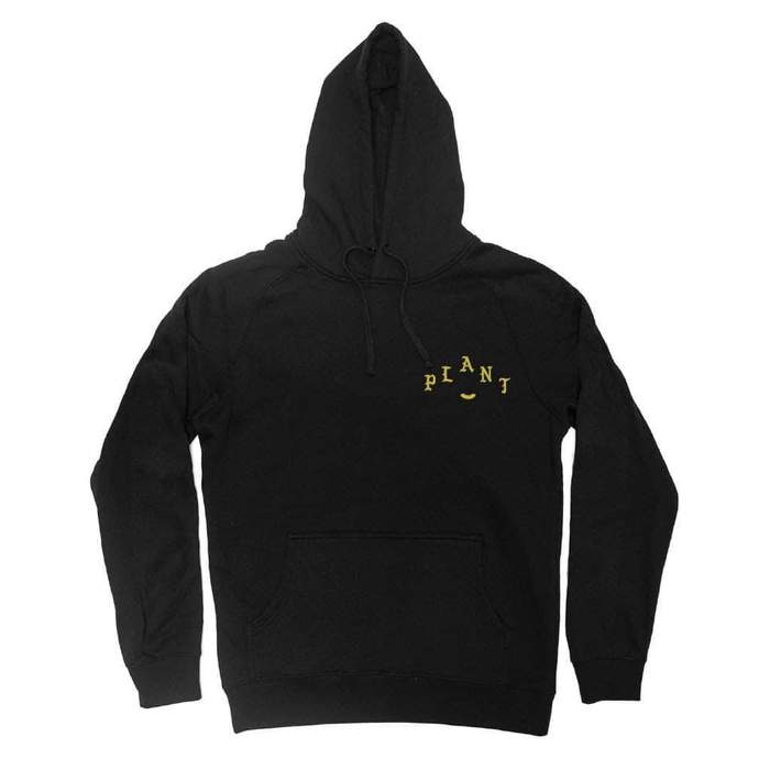 Plant Faced Pablo Hoody - Black and Gold for wholesale by Plant Faced Clothing