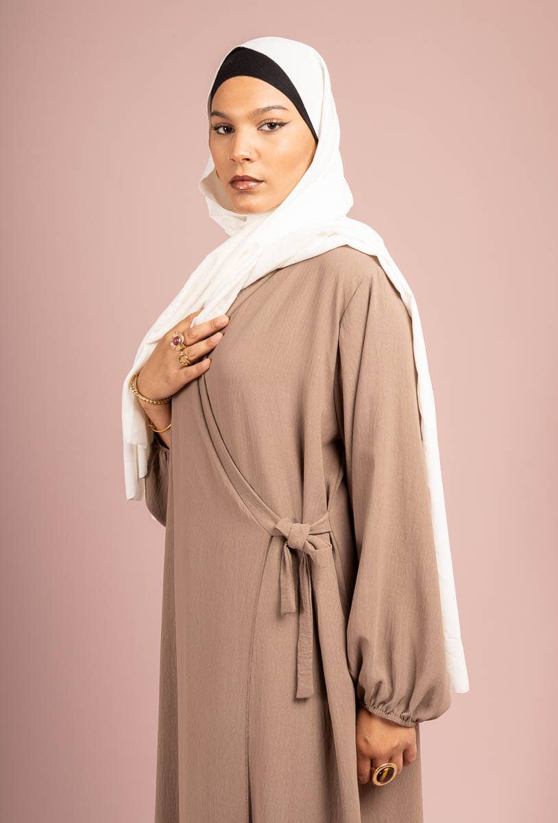 IDEAL OUTFIT - Vente Robe – femme - Robe abaya porte feuille ref:2372jazz16