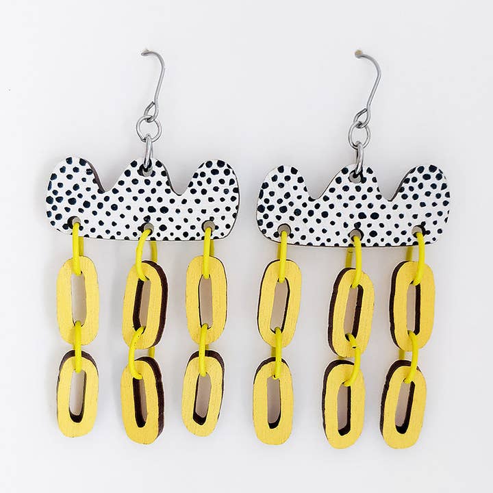 Pendientes Päivä Amarillos para venta al por mayor de Törmi Design