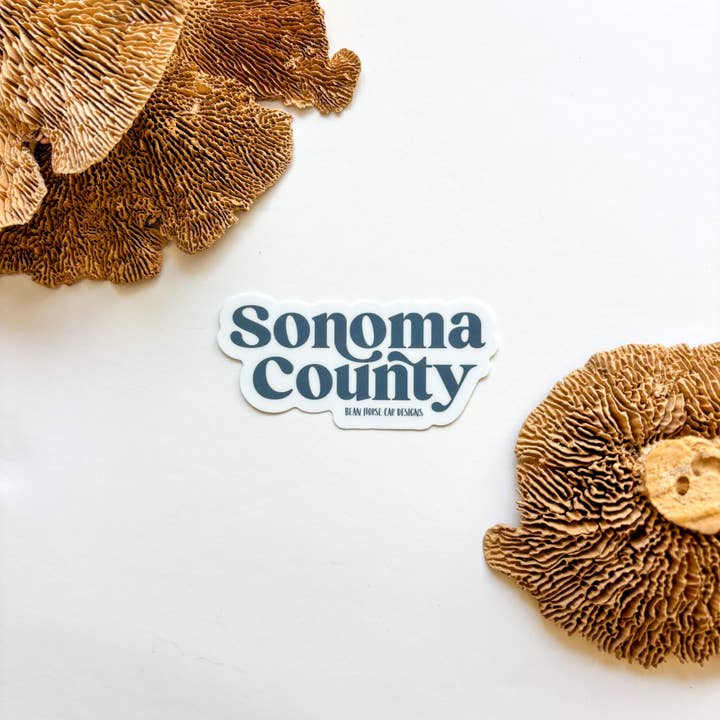Bean Horse Car Designs - Wholesale Sticker - Sonoma County Sticker2