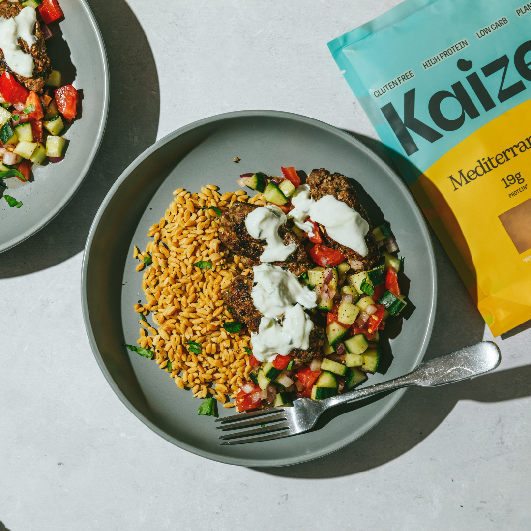 Kaizen Food Company - Vendita all'ingrosso Riso - Riso Mediterraneo ad Alto Contenuto Proteico - Senza Glutine, 6 g di Carboidrati Netti1