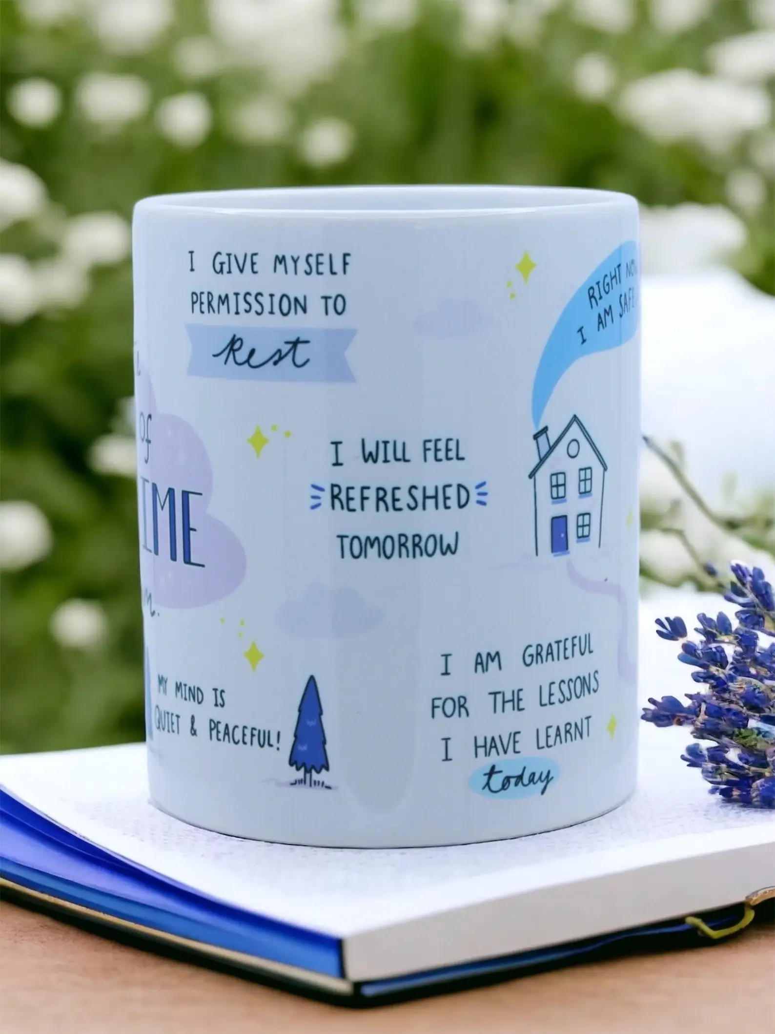 Feel Good Gift co. – Großhandel Kaffeebecher – Cup of Bedtime CALM — Geschenk zur Selbstpflege | Stressabbau | Schlaf1