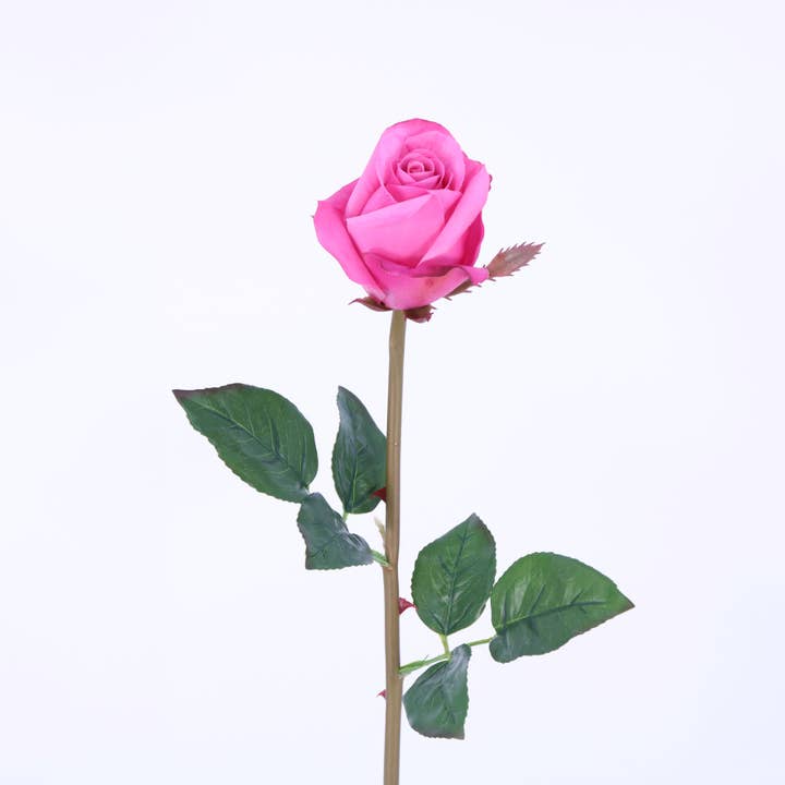 Green Import Limited - Vendita all'ingrosso Fiori finti - SPRAY PER BOCCIOLI DI ROSA FN20023 (OPACO), 23"