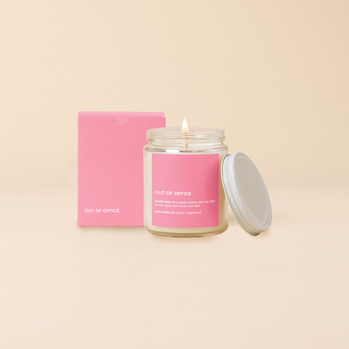 Talking Out of Turn – wholesale Jar/filled candle – Candle Jar w/Lid - Life10