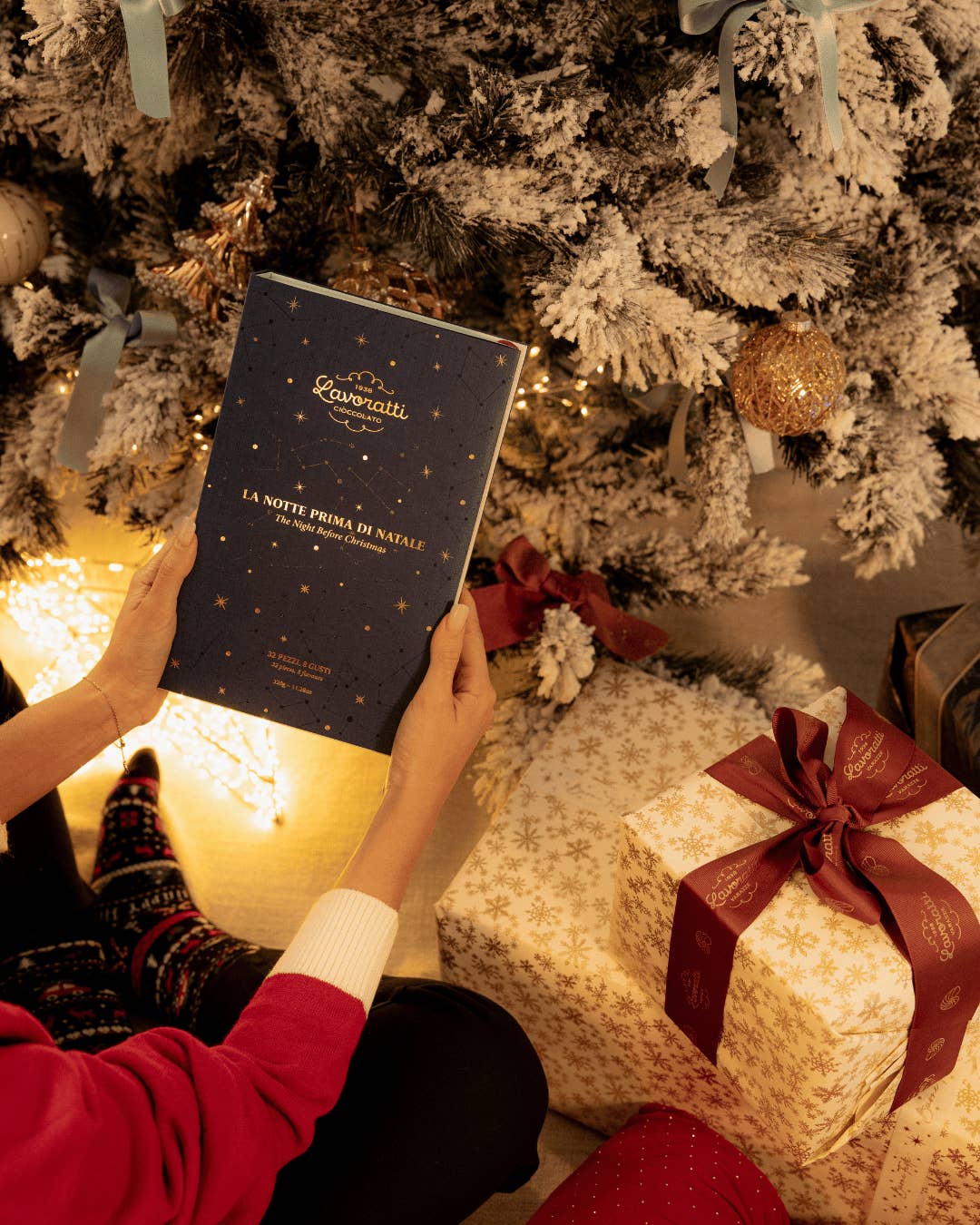 Cioccolato Lavoratti 1938 - Wholesale Chocolate Box - The Lavoratti Books, The Night Before Christmas