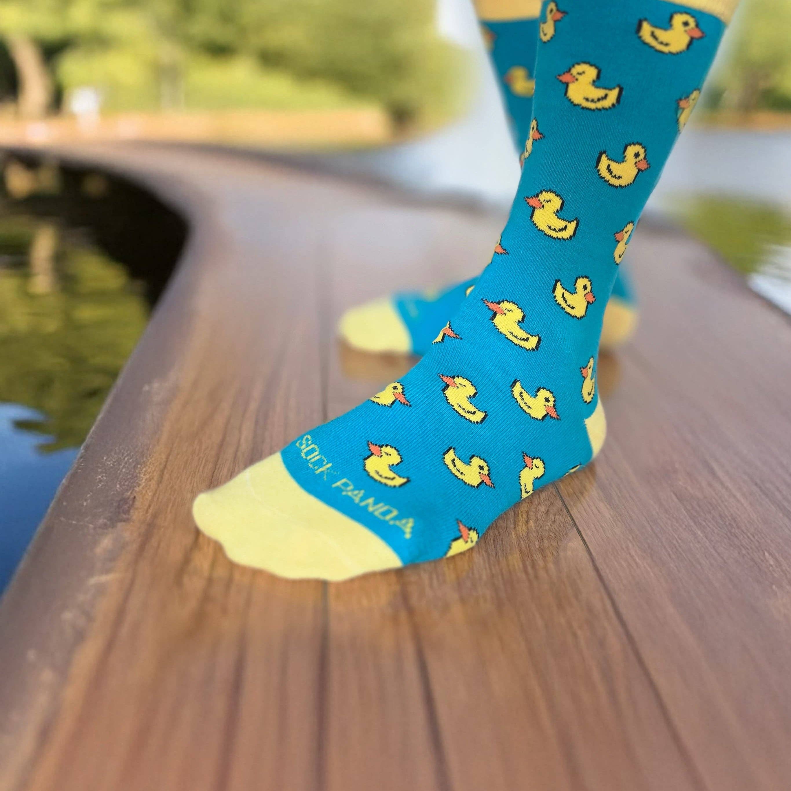 Sock Panda - Wholesale Socks - Unisex - Duck Pattern Socks from the Sock Panda (Adult Medium)1