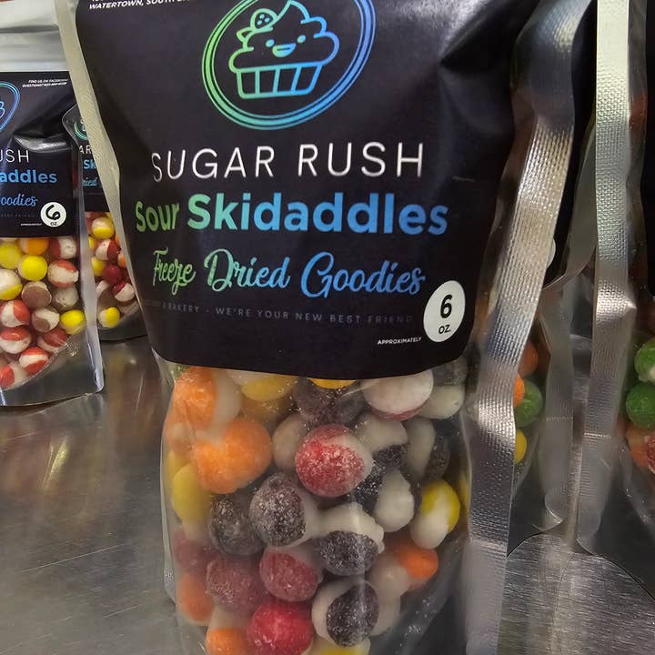 Sugar Rush - Wholesale Hard Candy - Freeze-Dried Sour Skidaddles