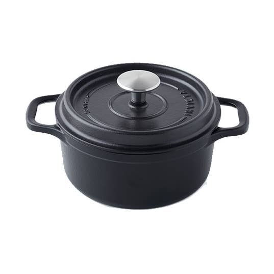 Invicta 22cm Round Casserole - Black for wholesale by Dexam UK