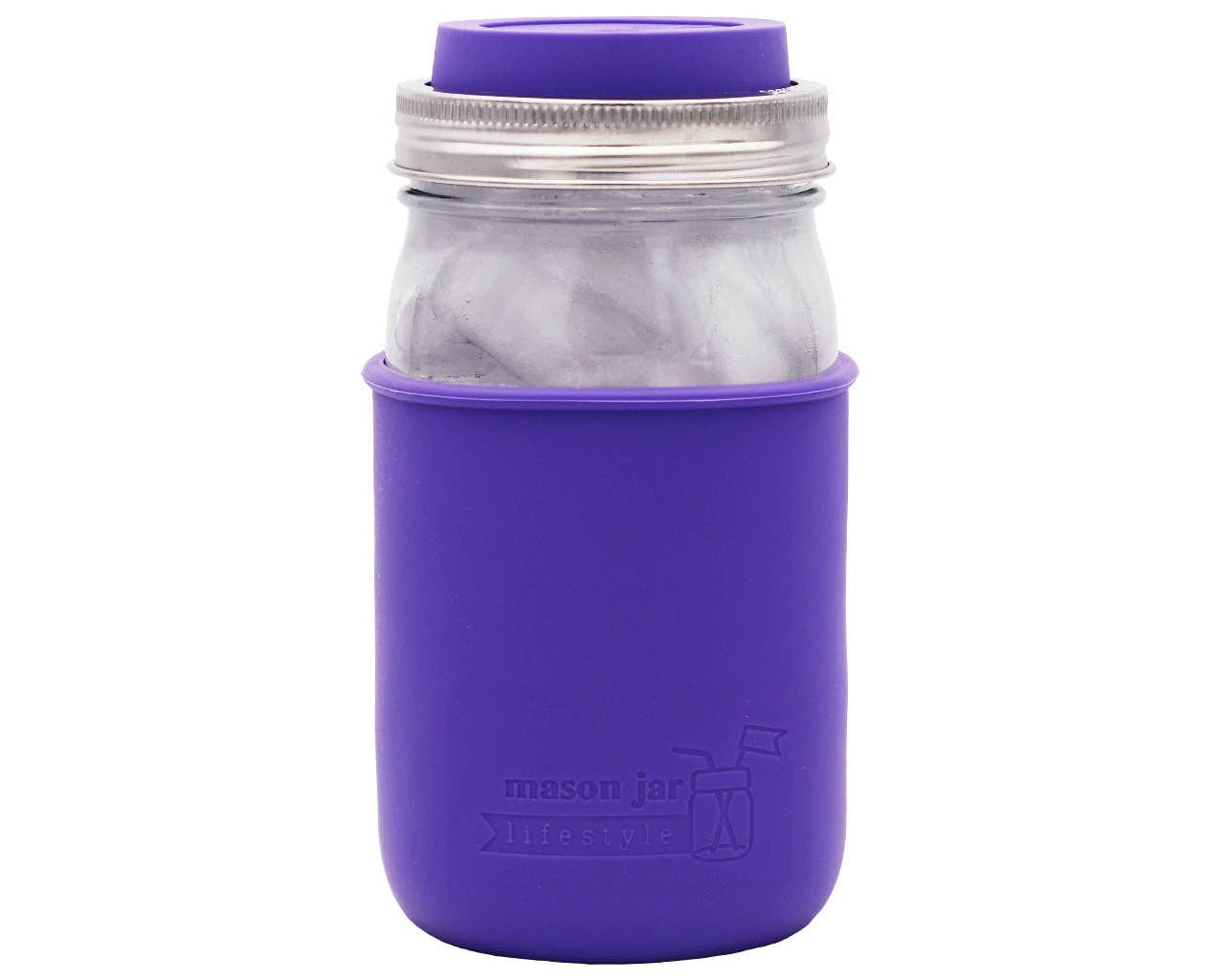 Mason Jar Lifestyle - Vente Housses de boisson - Manchon en silicone pour bocaux Mason de 32 oz (quart).3