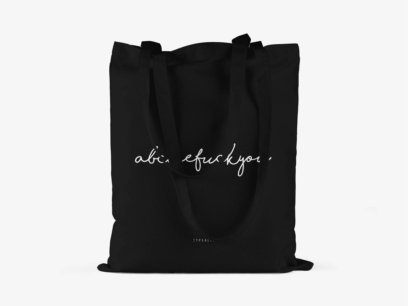 typealive - Wholesale Tote Bag - Unisex - Cotton bag/Abcdefuckyou2